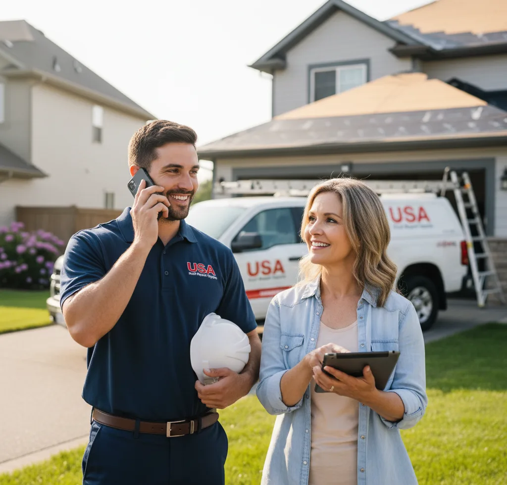USA Roof Repair Experts customer support in Parker